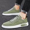 Casual Men Skateboarding Shoes School Boys Skate Shoes Outdoor Fitness Summer Green Lace-Up Shoes Man Sneakers Durable Shoes F79