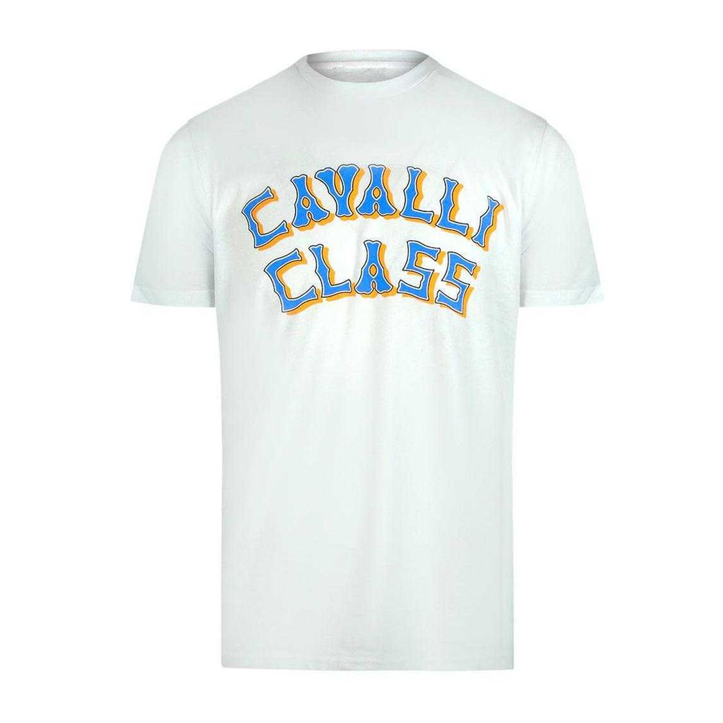 Cavalli Class Mens Layered Logo T-Shirt