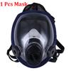 Multifunctional 6800  Ultra-Transparent Fully Sealed Protective Mask Industrial Spray Paint Nuclear Radiation