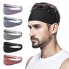 Sport Headwrap Soft Texture Breathable Sweat Absorption Moisture Wicking High Elasticity Sports Wear Wide Application Running Stretch Sports Head Band