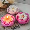 New 3D Flower Candle Silicone Mold DIY Aromatherapy Plaster Gypsum Resin Crafts Handmade Soap Mold Cake Baking Decoration