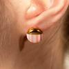 cerabonito 2024 Pantone Stratum daily round earring (spring)