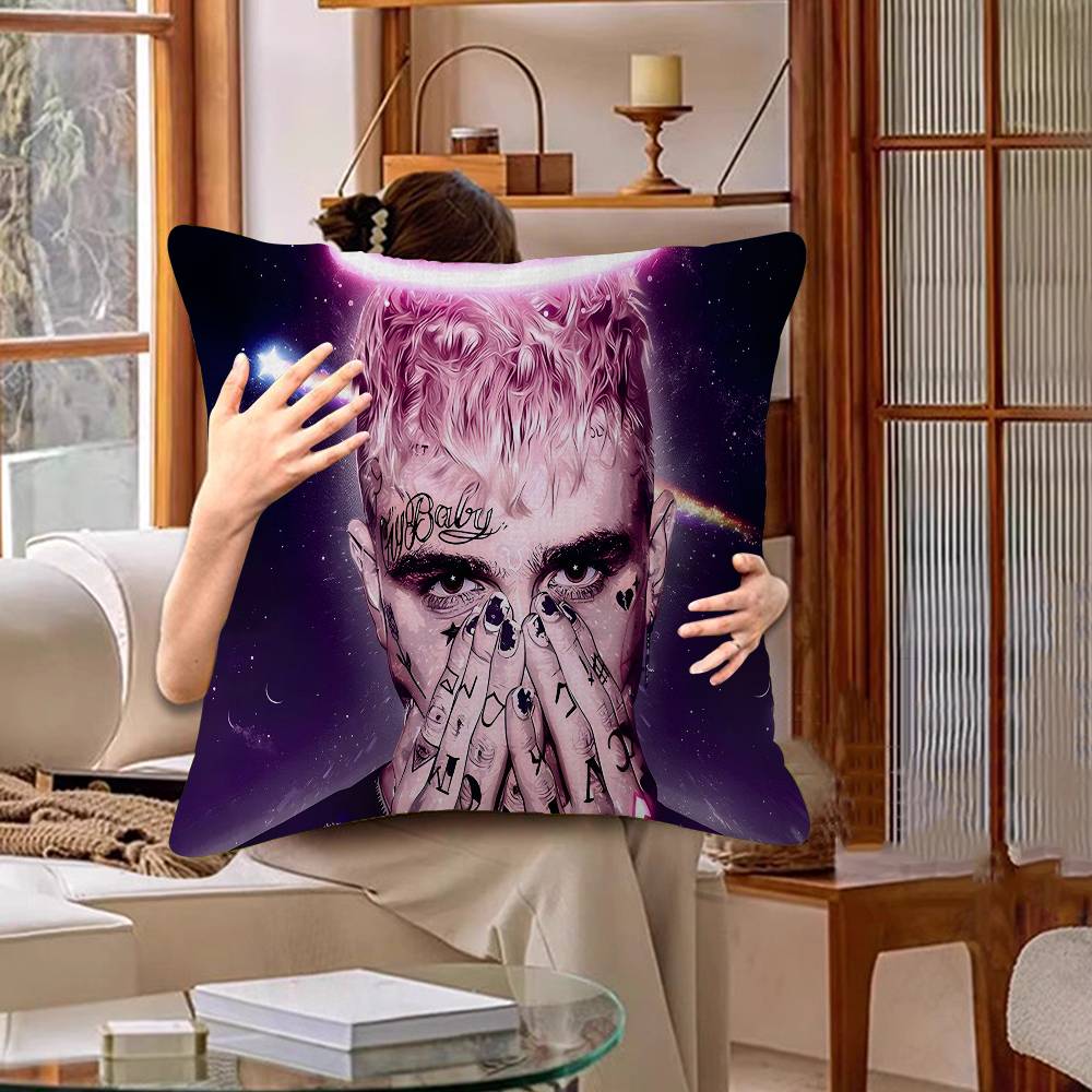 Чехол на подушку с изображением рэпера L-Lil P-Peep Дюймы Фермерский Декор Домашние Декоративные Подушки для Дивана
