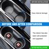 For Seat Leon 5f Ibiza Arosa Ateca Altea FR Arona Cupra Toledo 1/2Pcs Car Anti-Slip Silicone Pad Water Cup Holder Drink Coaster