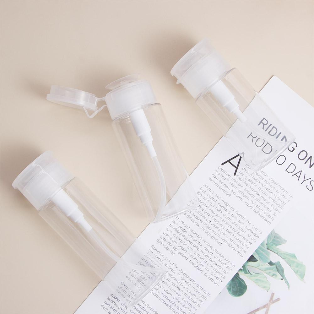 Дозатор-насос Бутылка-пресс Дозатор-насос Бутылка для снятия макияжа Контейнер для снятия лака