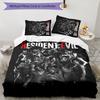 3pcs Resident Evil Design Cover Set - HD Printed Bedding with 1 Cover and 2 Pillowcases - Perfect for Home and Dorm Decor