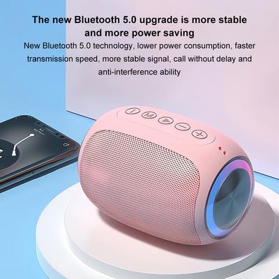 Мощная портативная Bluetooth-колонка Bluetooth-колонка Влагозащищенная уличная звуковая колонка 10 Вт Басовый звук Поддержка TF-карты FM