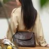 Кожаная сумка-мессенджер Ретро Наплечная сумка для commuters Большой вместимости Повседневная сумка-тоут Сумка через плечо под мышкой