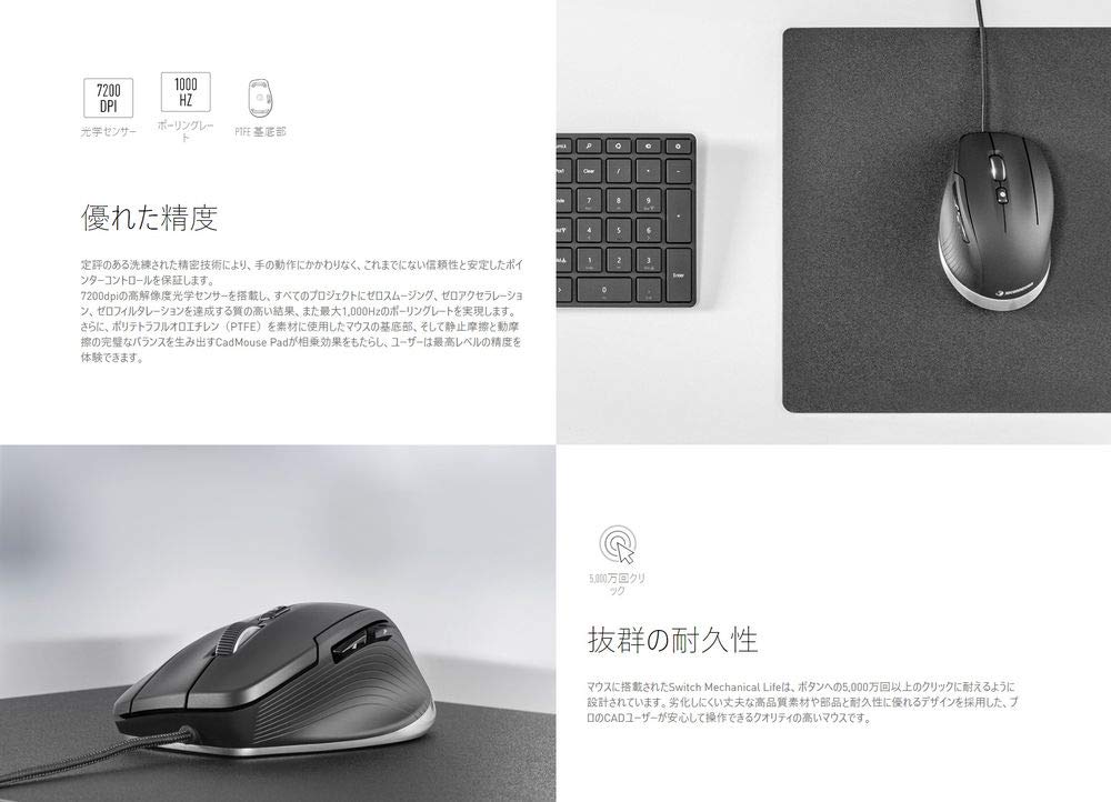 3Dconnexion CAD Mouse 3D Connection CadMouse Compact CMC