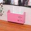 Wireless Wifi Router Shelf Storage Box Wall Hanging ABS Cable Power Bracket Organizer Box Household Living Room Decoration