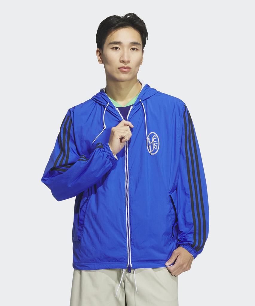 adidas X Yeseyesee Реверсивная куртка - Белая:Синий / Jn5817