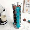 Coffee Capsule Display Rack Rotatable Storage Stand 24-Cup Storage Rack Anti-Slip Bottom For Capsules Coffee Tools