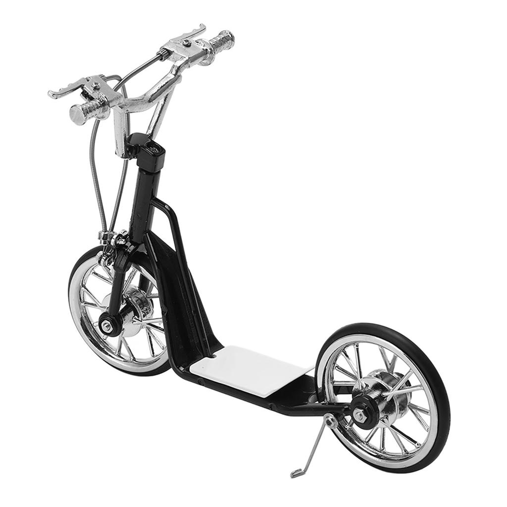 Игрушки для самокатов 13x16,5 см 5,1x6,5 дюймов Яркие самодельные сплавные материалы Черные миниатюрные игрушки для самоката