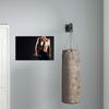 Box Sack Holder Wall Mount 9 Angles Steel Up To 100 Kg Black