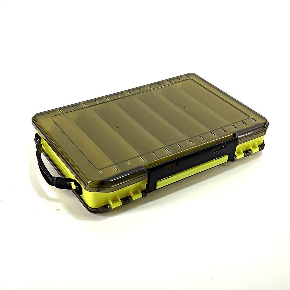 Двусторонняя рыболовная коробка для искусственных приманок: Воблер, VIB, блесна, жесткие и мягкие приманки