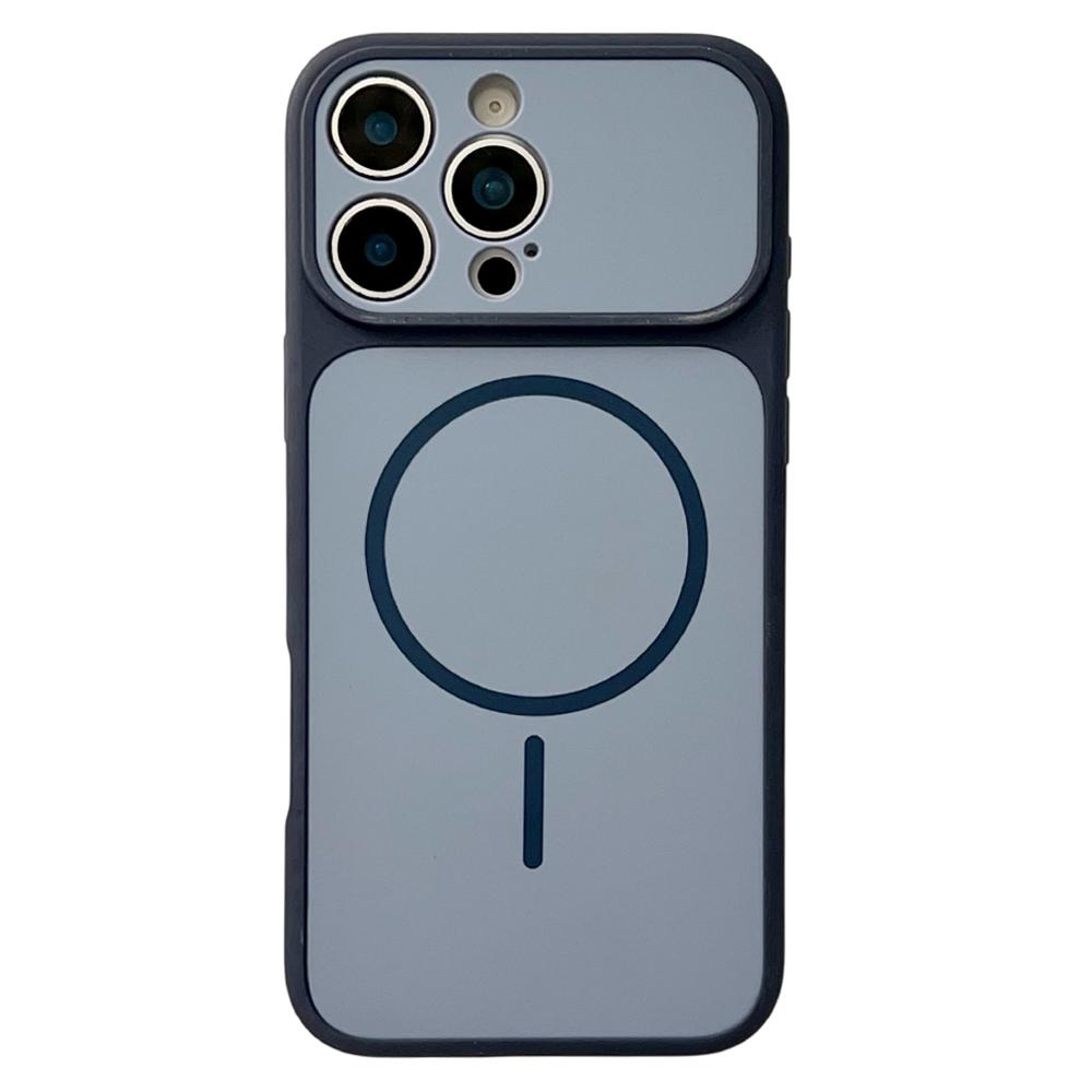 For iPhone 16 Pro Max Case Compatible with MagSafe Dual Color Skin Touch TPU PC Shockproof Phone Cover