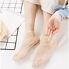 Женские прозрачные носки в сеточку с принтом, женские, весенне-летние, женские сексуальные модные кружевные короткие носки в сеточку, сетчатые чулочно-носочные изделия