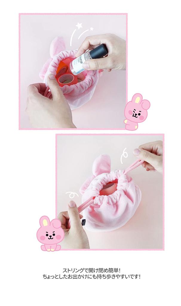 Solomon Shoji BT21 Face Type Pouch FACE POUCH Многоцветный (MANG) BT21-FSP-MG