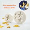 Silicone World Five-pointed Star Silicone Molds Fondant Cakes Chocolate Dessert Lace Decor Tools DIY Pastry Baking Tools