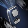 Portable Waist Fan with LED Display 5-Speed Strong Airflow Low Noise Rechargeable