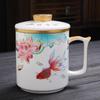 Chaxun Ceramic Office Tea Cup with Lid