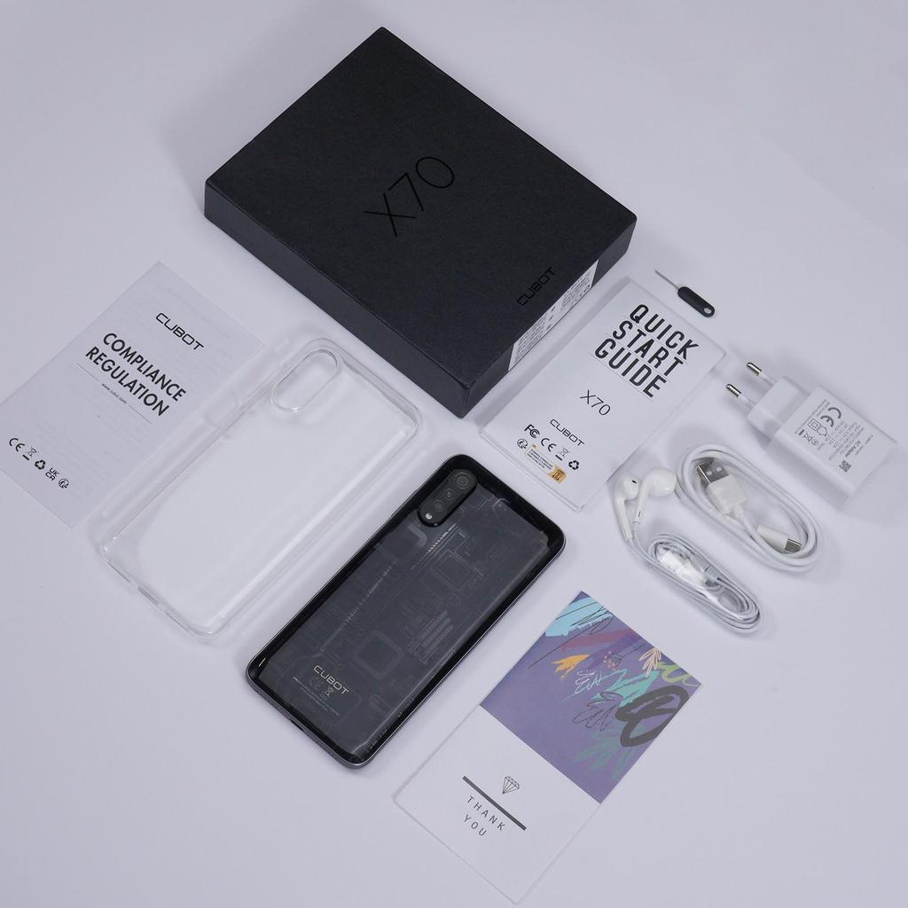 Cubot X70, Android-смартфон, Helio G99, восьмиядерный процессор, экран 120 Гц, 6,583 дюйма, 24 ГБ оперативной памяти(12 ГБ+12 ГБ расширение), 256 ГБ ПЗУ, 100-мегапиксельная камера, NFC