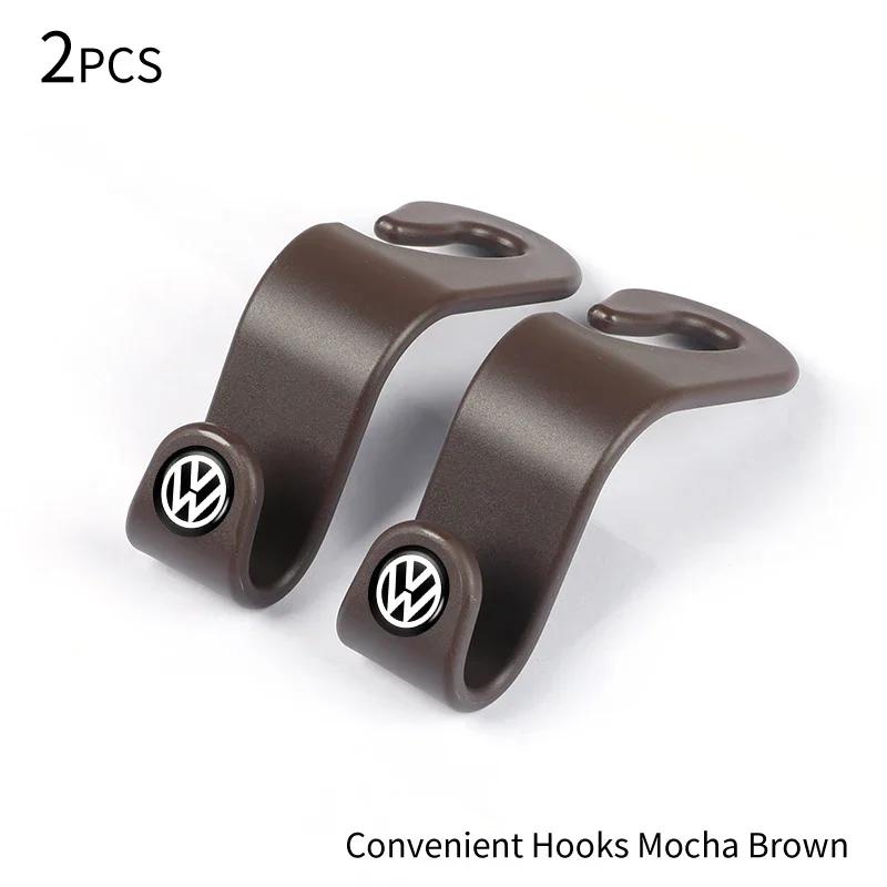 Car Seat Headrest Hook Auto Rearseat Hanger Accessories For Volkswagen VW Passat Golf Tiguan Polo Scirocco Jetta T-ROC Touareg