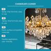 Jue Fish chandelier cleaning spray gently removes dust and oil from household glass lighting lamps and lanterns daily care cleaner 120ml