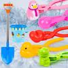 Kids' Winter Snowball Fight & Snowman Building Tool Set