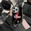 H-The Band W-Warning Phone Case For IPhone 16 17 15 14 12 13 Pro Max Black Color Shockproof Cover