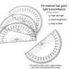 Drafting Tools Triangle Ruler Plastic Scale Ruler Durable Set Square  Students Gift