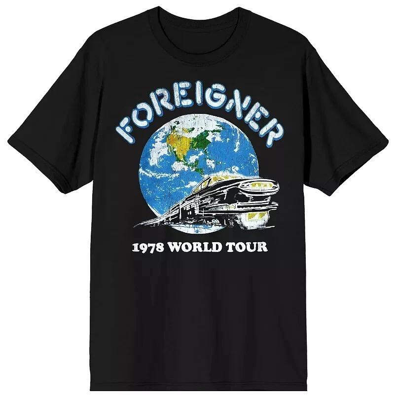 НОВАЯ ФУТБОЛКА FOREIGNER 1978 WORLD TOUR