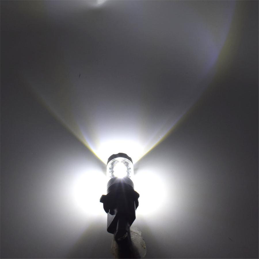 80W DRL Fog Lights P13W 2835 16smd 16Led White for Chevy Camaro 2011-2013 2pcs