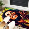 Коврик Bob music Vibrant Art для офиса, подкладка под кресло, игровой ковер, подходит для прихожей, спальни, гостиной, рабочего стола, праздничный подарок
