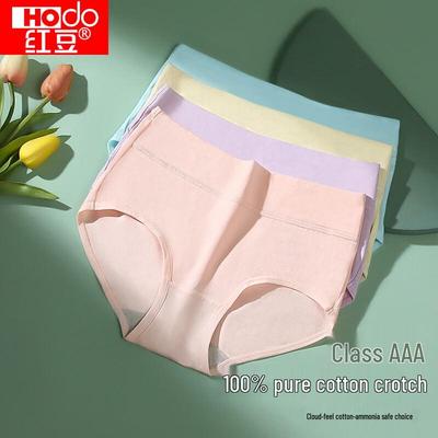 Женские хлопковые антибактериальные трусы Hongdou, 4 шт.