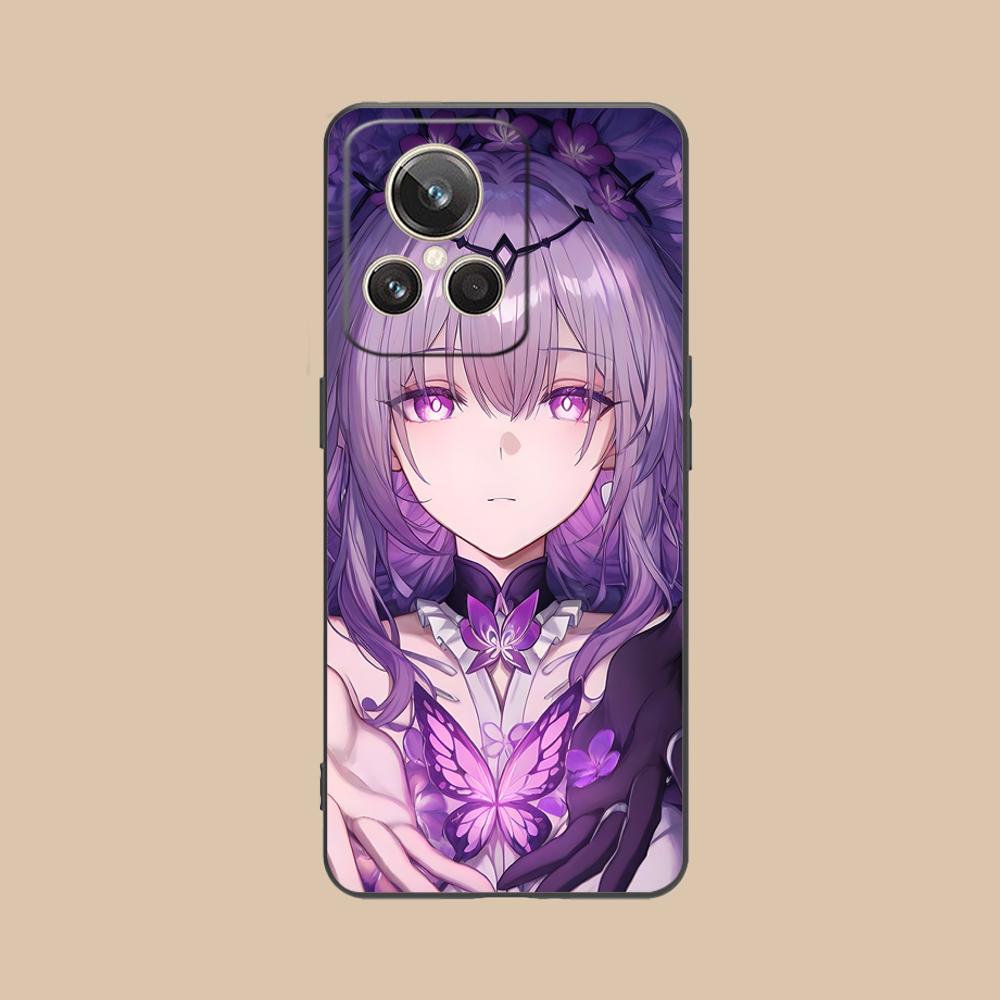 HSR Castorice Матовый TPU Чехол для Мобильного Телефона для Realme GT 8 Neo Pro C75 73 71 C67 65 C55 53 C35 31 C20 15 Цветной Чехол