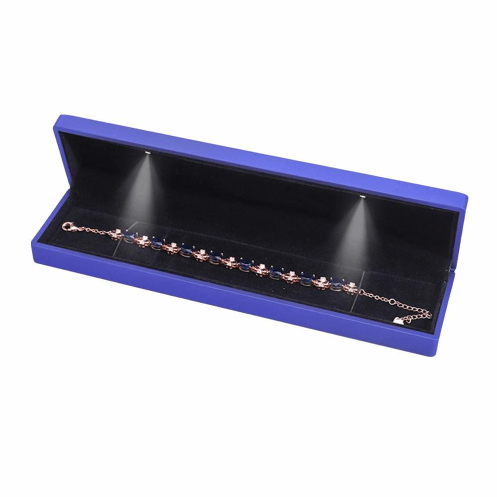 Velvet Lined Jewelry Gift Box Jewelry Display Necklace Storage Box Necklace