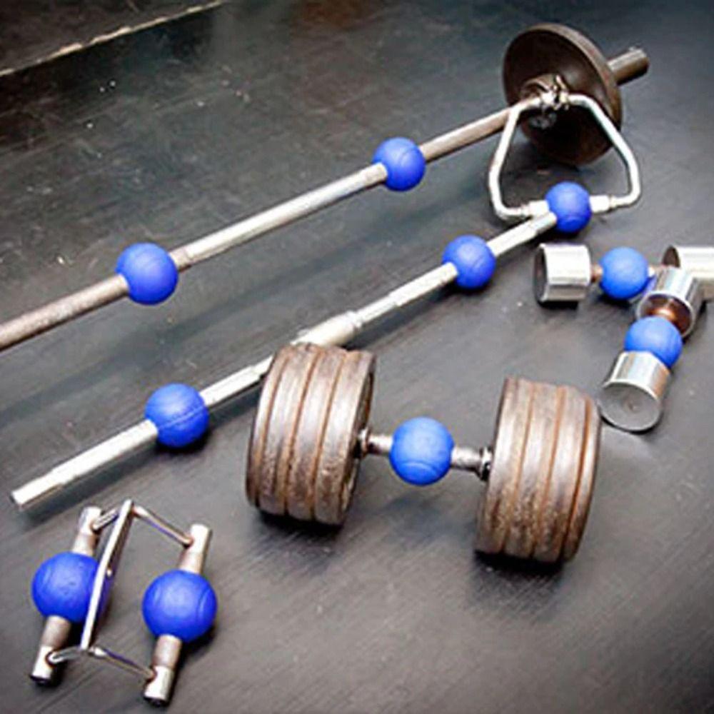 1 Pair Reduce Palm Pressure Barbell Grip Ball Weightlifting Fitness Equipment Bodybuilding