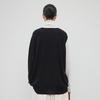 LESS 2023 Winter Collection Patchwork Turtleneck Sweater