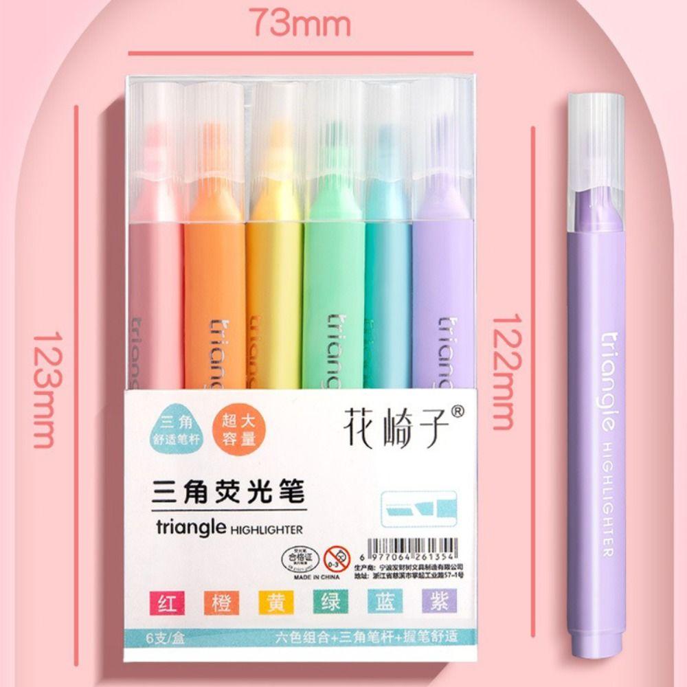 Morandi/Macaron Color Marker Pen Painting Graffiti DIY Scrapbook Pen Fluorescent Pen Student Gift