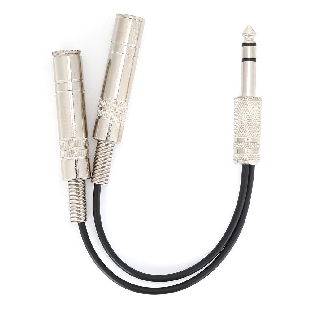 Male to 2 Female Audio Wire Shielding Folk Electric Box Bass Electric Guitar Line Musical Instrument Accessories2m 6.6ft