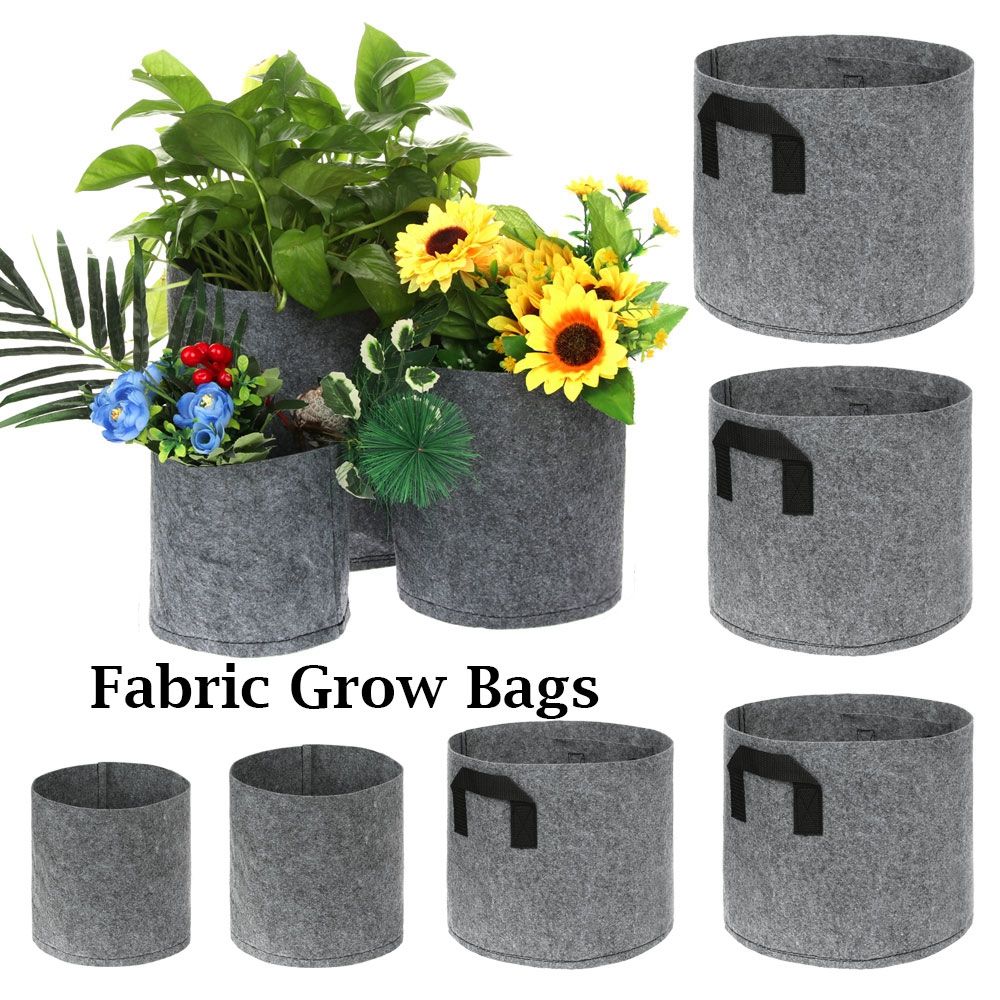 Fabric Vegetable Jardin Seedling Grow Bags Big Plant Pot Potato Strawberry Bag Home Garden Tools