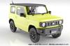 Aoshima Bunka Kyozaisha Rakupla Snap Car Series JB64 Jimny 2018 Kinetic Yellow Пластиковая модель 1/24 № 03-KY с цветовой кодировкой (Машина)