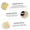 OKUMEYR Wooden Spatula, Cooking Turner, Nonstick Cooking Scoop, Kitchen Accessories