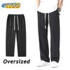 Japan Men's Summer Oversized Drawstring Suit Pants Y2K Straight Trousers Casual Baggy Wide Leg Jogger Pants Streetwear Overalls Sweatpants For Man