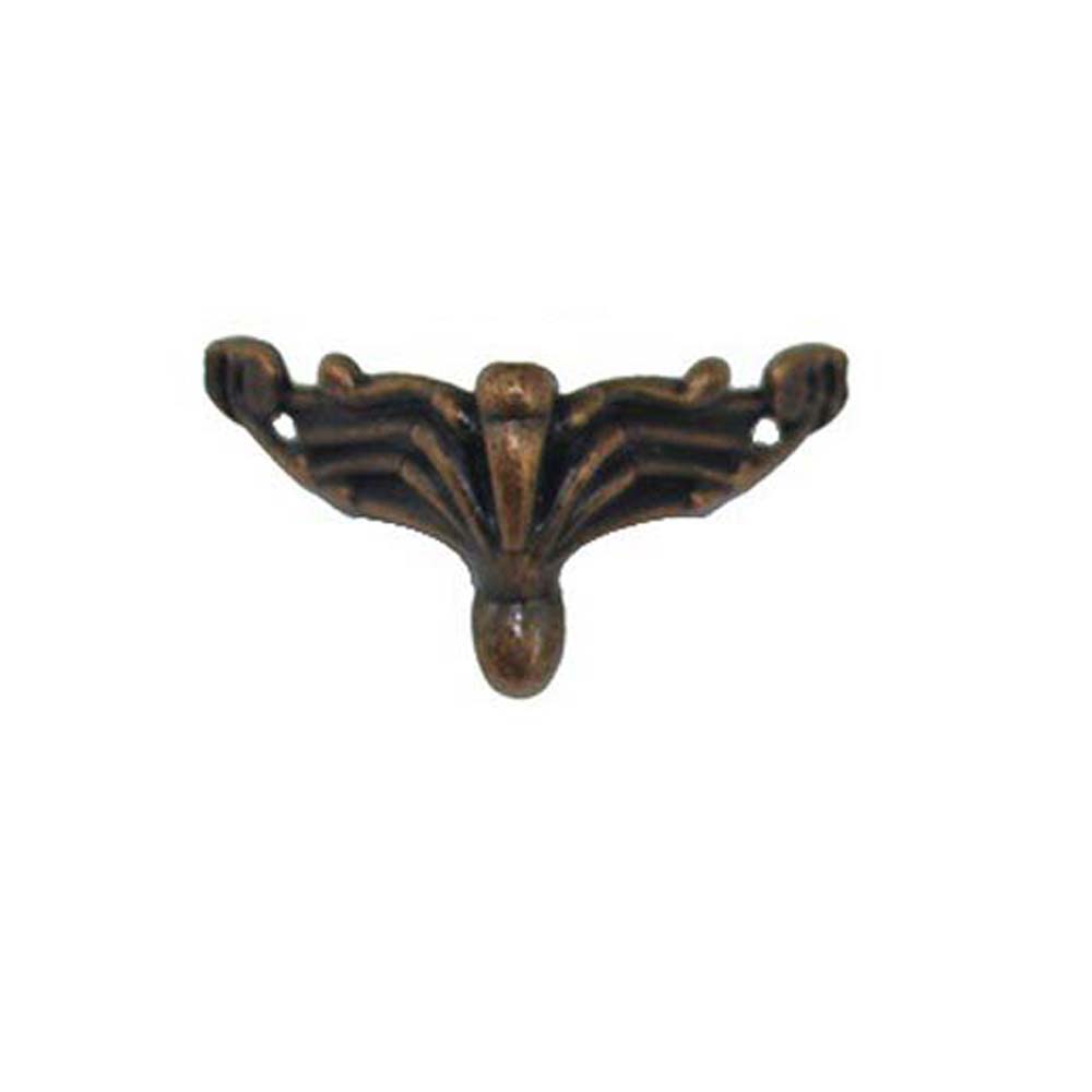 Golden Antique Hardware Protector Decorative Wood Case Feet Leg Corner Furniture Leg Corner Bracket
