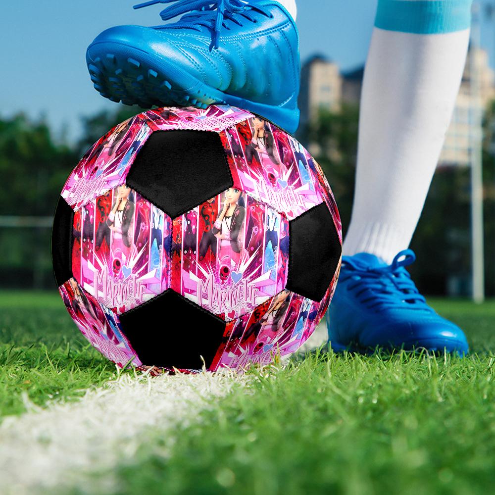 Ladybug Theme Size 5 Soccer Ball, Suitable for Both Indoor and Outdoor Matches, a Gift Suitable for Everyone.