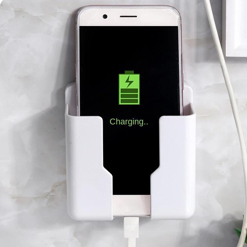 Universal Storage Box No Punching Required Mobile Phone Plug Case Durable Remote Control Holder