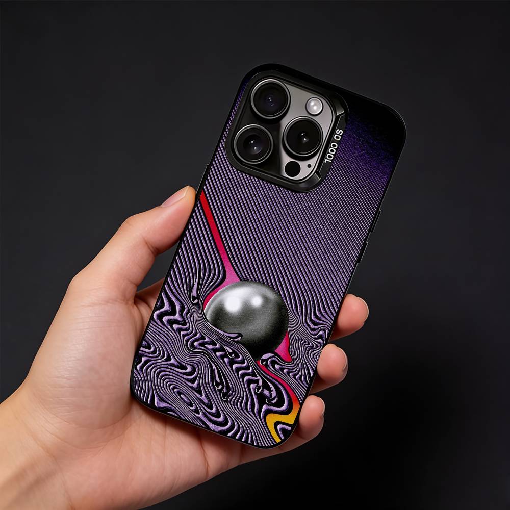 Tame I-Impala Band Phone Case For iPhone17, 16,15,14,13,12 Pro Max Black Candy Matte Shockproof Cover