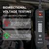Автомобильный тестер цепи 6 75 В постоянного тока, светодиодный цифровой дисплей, автомобильная электрическая контрольная лампа с обнаружением напряжения, полярности и